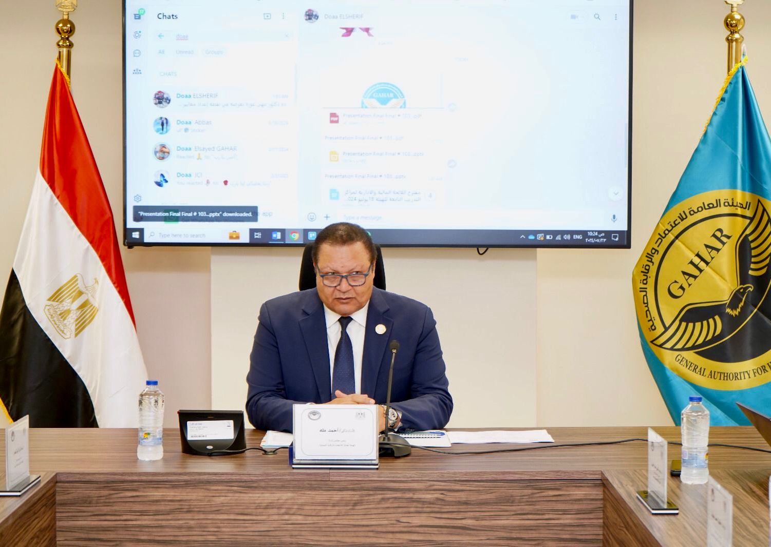 هيئه الاعتماد و الرقابه الصحيه : إنجازات دولية جديدة تعزز ريادة مصر في جودة الرعاية الصحية والتحول الأخضر