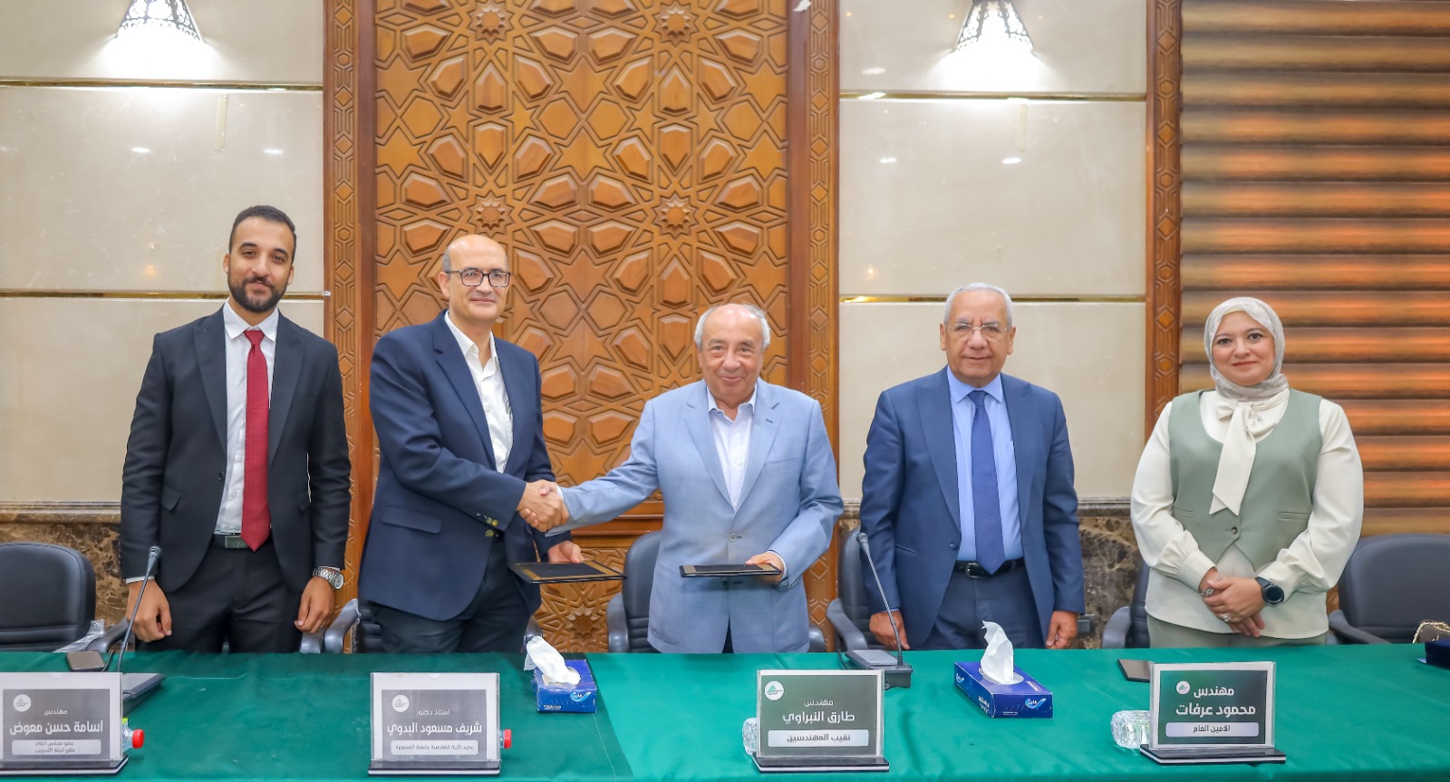 بروتوكول تعاون بين نقابة المهندسين وهندسة المنصورة لدعم التدريب وربط التعليم بسوق العمل