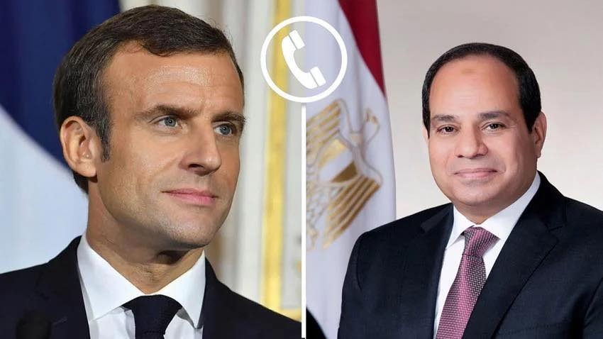 السيسي وماكرون يبحثان تعزيز الشراكة الاستراتيجية وجهود وقف الحرب في غزة