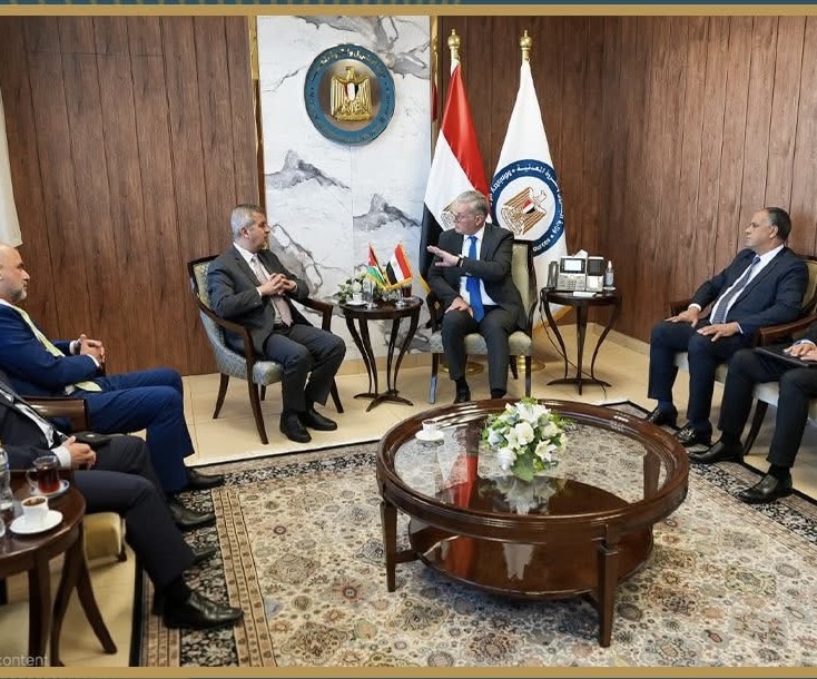 مصر والأردن يوسعان آفاق التعاون في الطاقة والبترول والتعدين