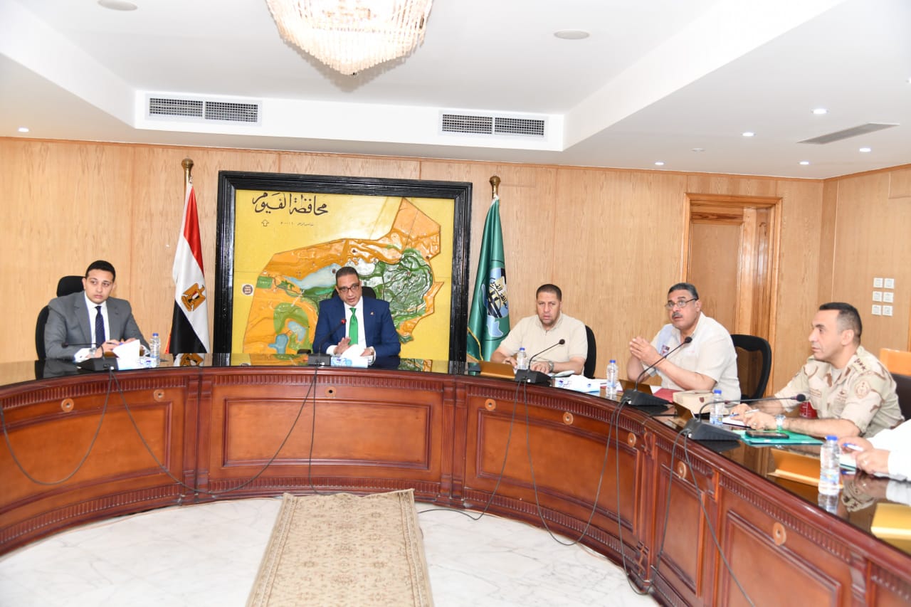 محافظ الفيوم يشدد على رفع درجة الاستعداد إلى الدرجة القصوى.. والجاهزية التامة لمقار اللجان الانتخابية