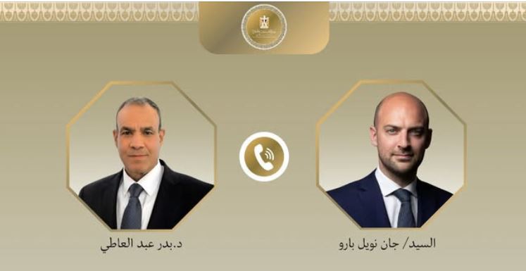 اتصال هاتفي بين وزير الخارجية ونظيره الفرنسي لبحث التطورات في غزة وتعزيز العلاقات الثنائية