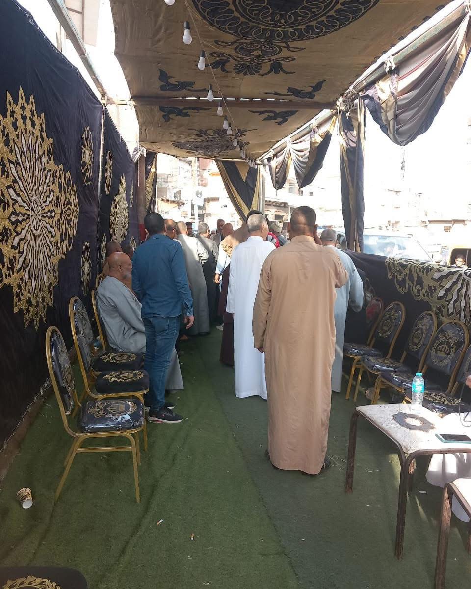 توافد الناخبين على لجان الاقتراع بكفر الشيخ للإدلاء بأصواتهم في انتخابات مجلس النواب