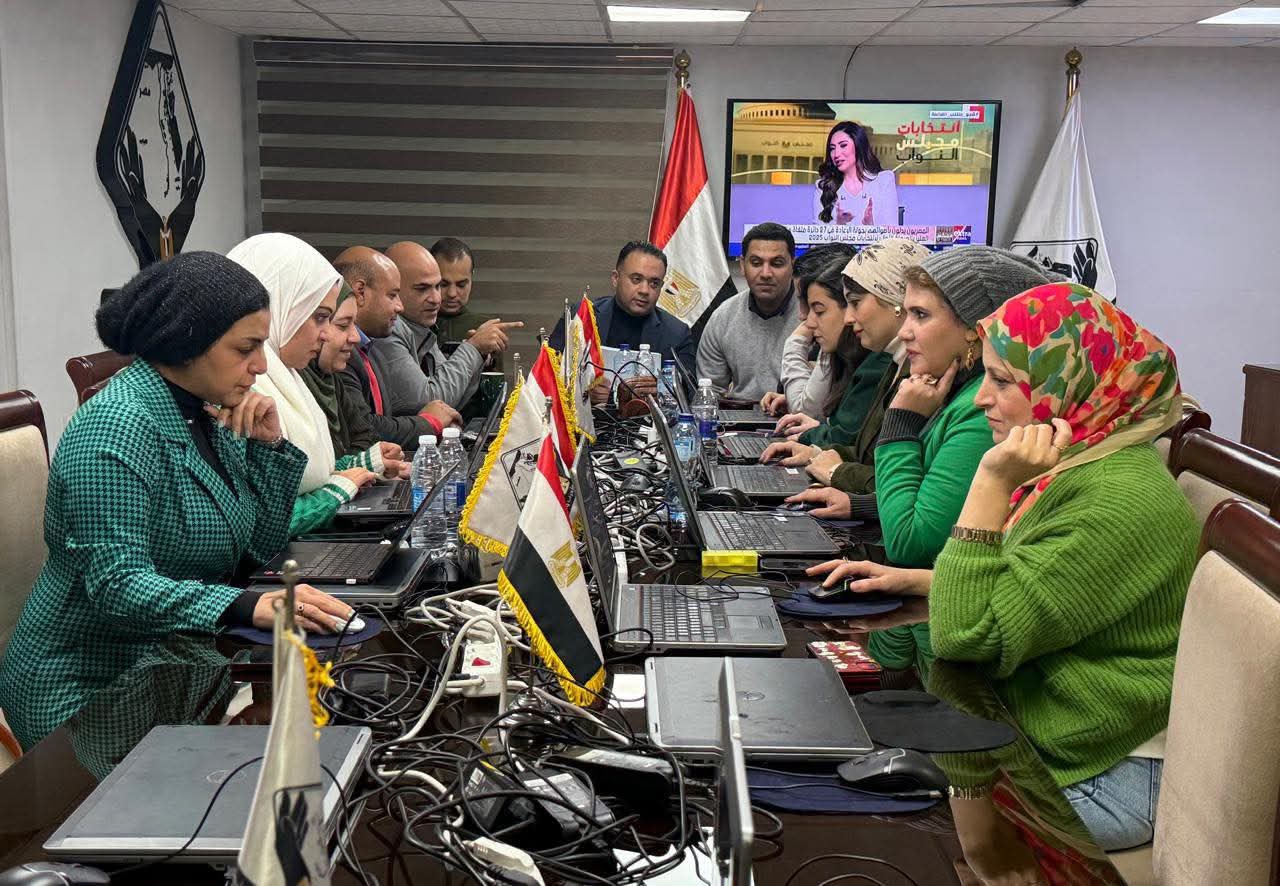 تنسيقيه شباب الاحزاب متابعه مستمره لجوله الاعاده فى الدوائر 27 الملغاة